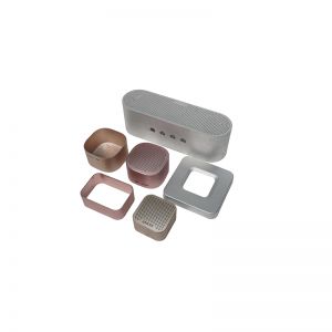 Mini Speaker Stamping Sheet Metal Parts Metal CNC Anodized Stamped Aluminum Parts