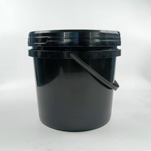 Cpla Cups;The 5L black handle cosmetic bucket is made of food-grade biodegradable material, with a high degree of material abrasio