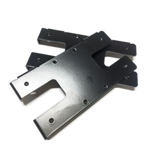 Support Plate Automotive Metal Parts Metal Stamping Parts Surface Electrophoresis Black