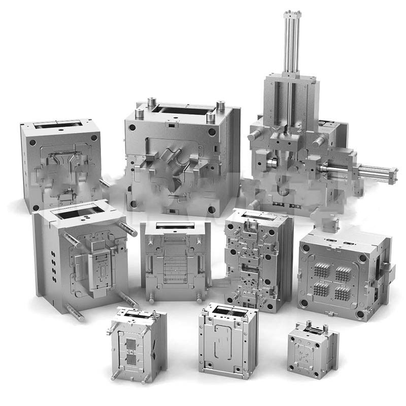 Can the plastic parts of electronic product housings be molded using single or multiple injection molding?